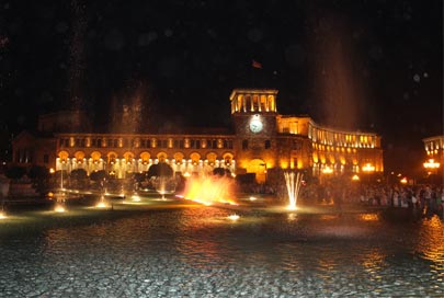 Jerewan ist die Hauptstadt von Armenien